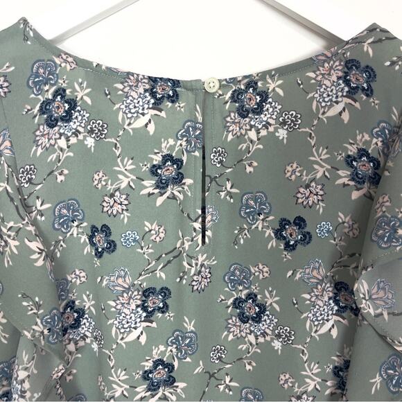 Loft Floral Blouse - Picture 5 of 6